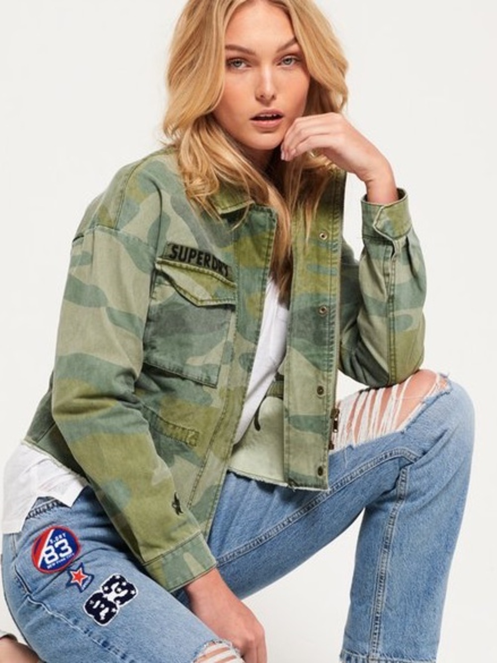 Superdry & Co. Utility Crop Jacket